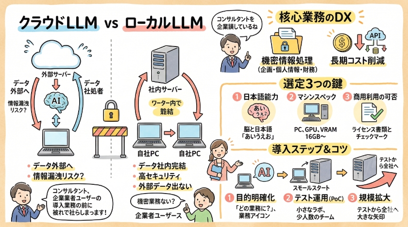ローカルLLM 導入・比較ガイド【2026年版】に関する「よくある質問」
