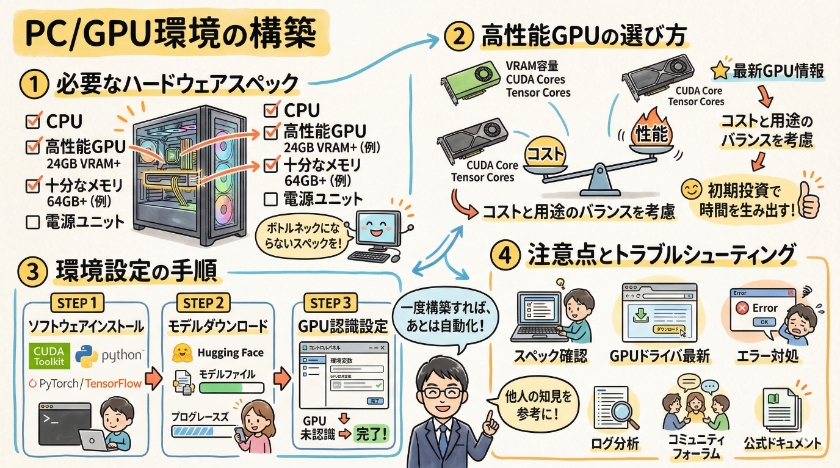 C/GPU環境の構築