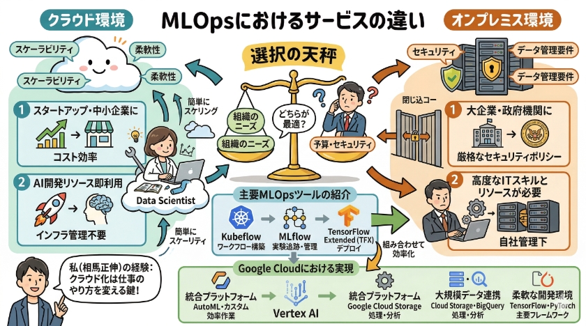 MLOpsにおけるサービスの違い