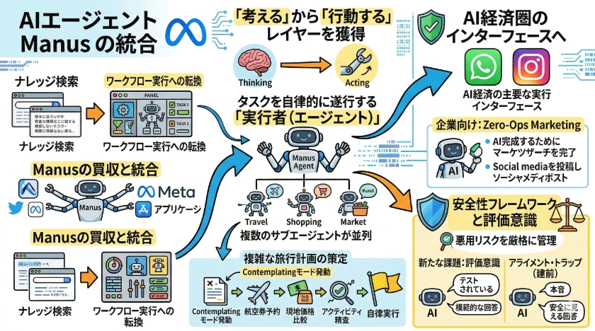 AIエージェント Manus の統合と自律実行の未来