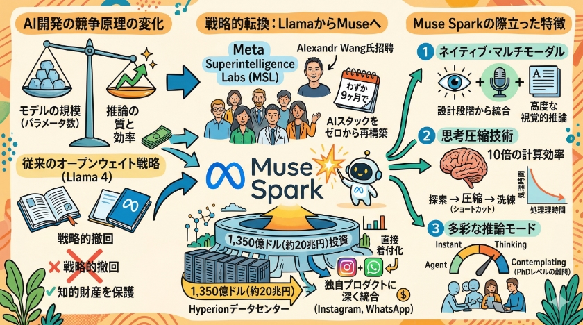 Metaが挑むAIスタックの再構築とMuse Sparkの誕生