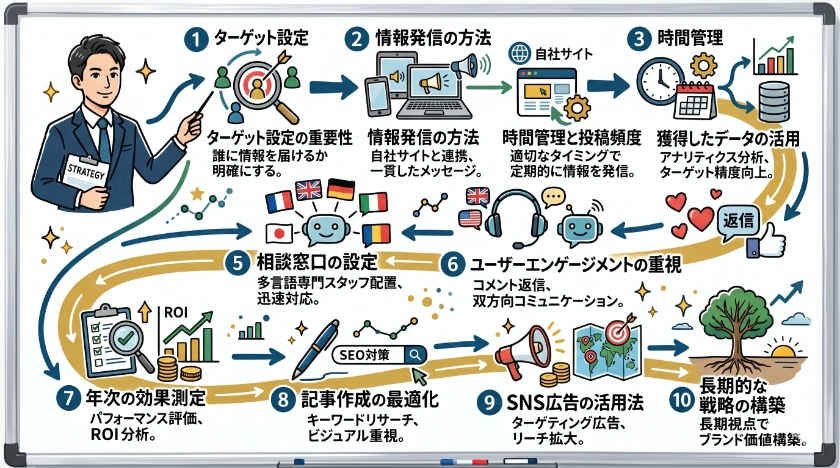 多言語SNS戦略 10のポイント