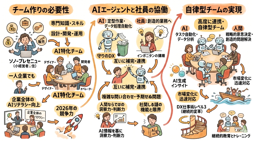 AIチームの構築と管理