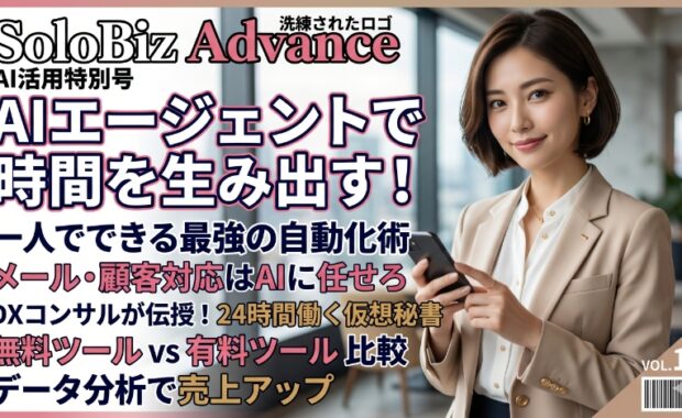 一人事業のAIエージェント活用術：業務効率化を実現する自動化ツールを解説