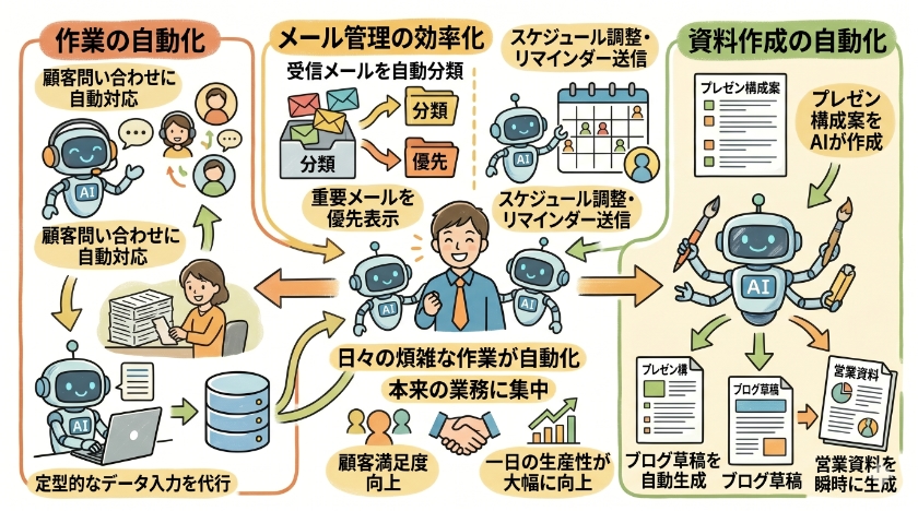 自動化ツールの具体的活用方法