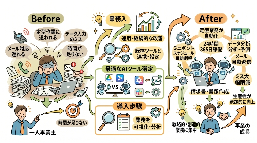 業務効率化のためのAIエージェント導入