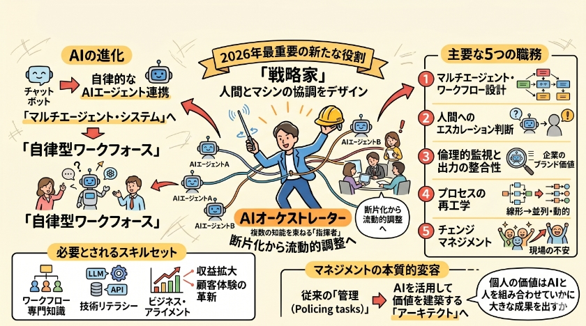 AIオーケストレーションが定義する新しい職務の姿