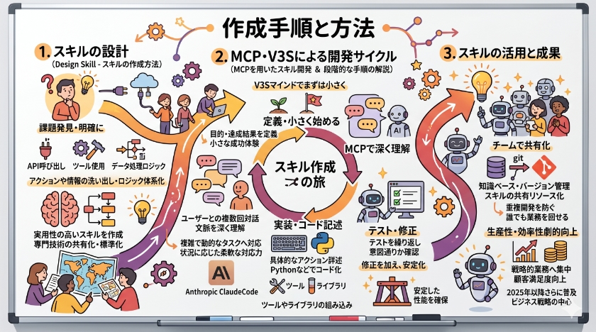 作成手順と方法