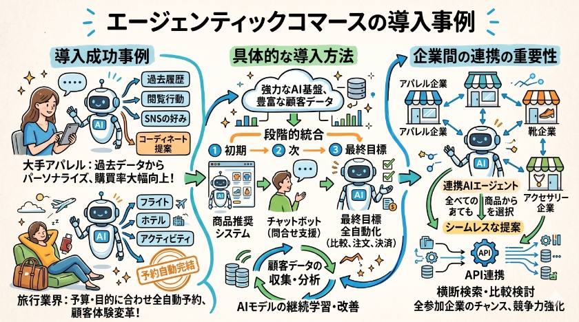 エージェンティックコマースの導入事例