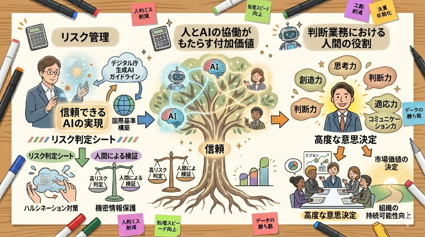 信頼できるAIの実現と人間力が支える高度な意思決定