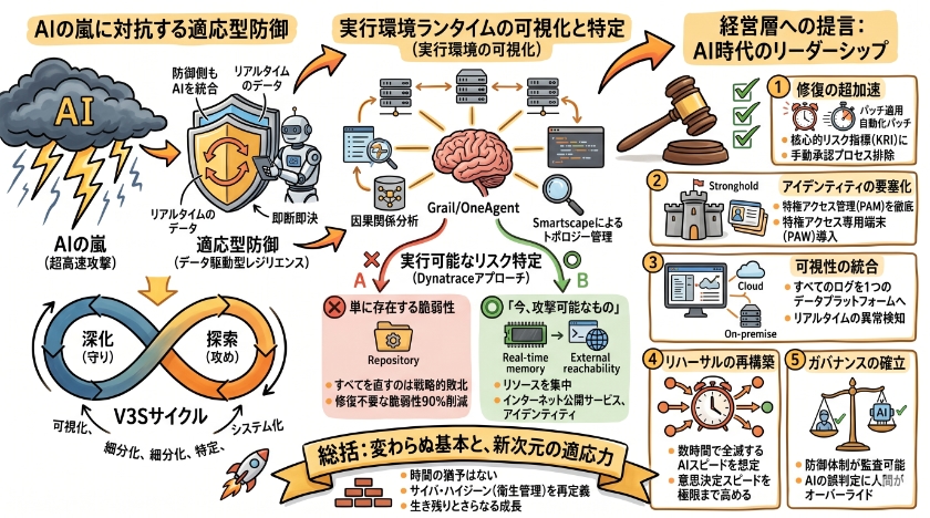 AIの嵐を生き抜く：適応型防御と実行環境ランタイムの再定義
