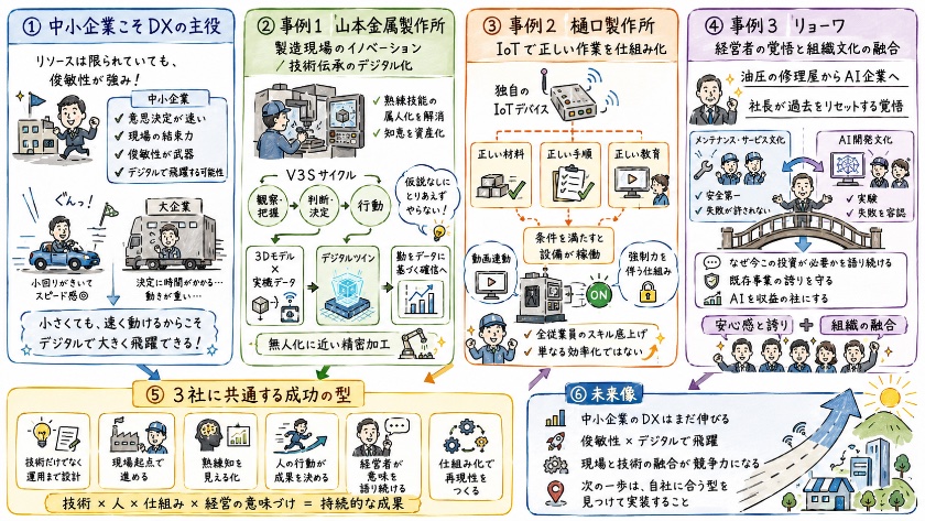 日本の中小企業に学ぶDX成功の型と未来像