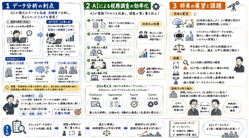AI活用による税務調査の可能性