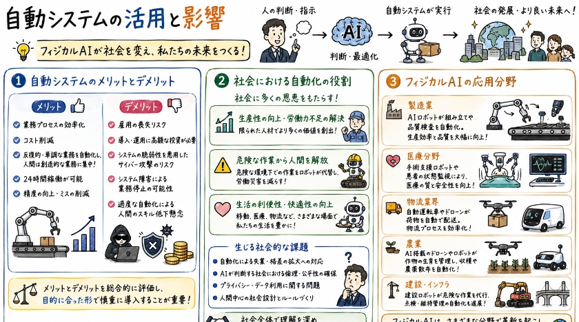 自動システムの活用と影響