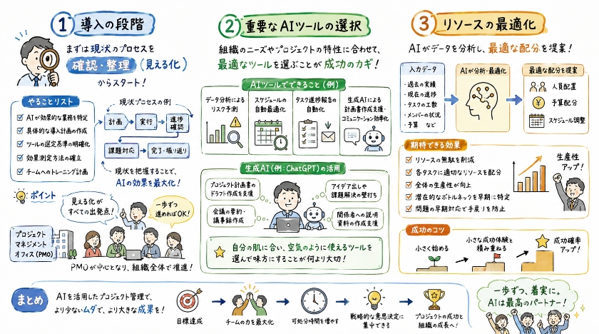 AIを活用したプロジェクト管理の導入