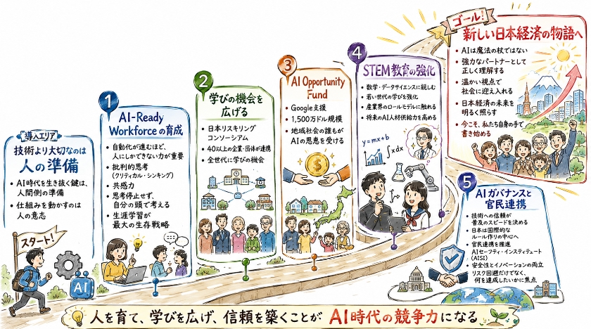 未来を創るためのロードマップ：人材育成とエコシステムの構築