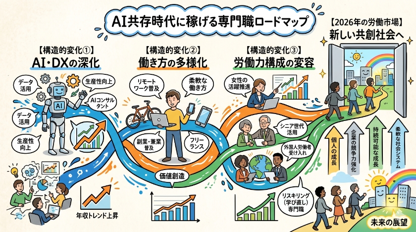2026年に最も求められるIT・先端技術スキル
