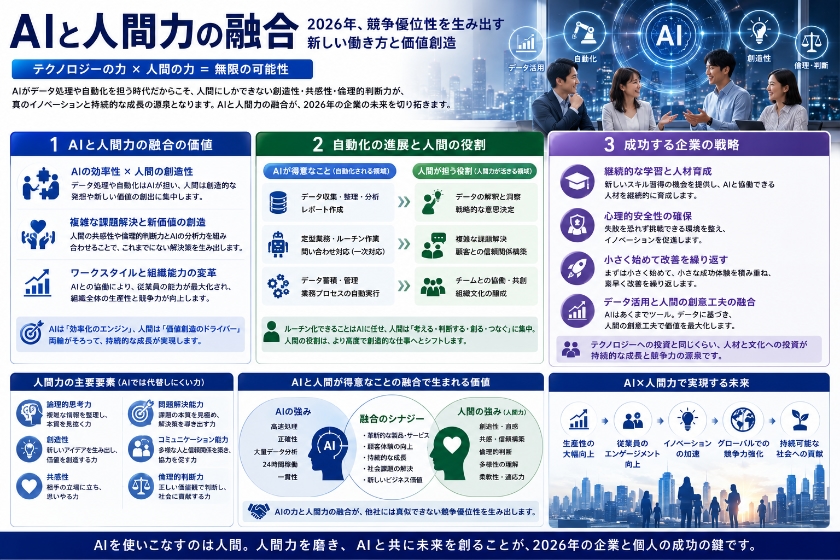 AIと人間力の融合