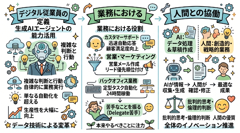 デジタル従業員の役割と機能