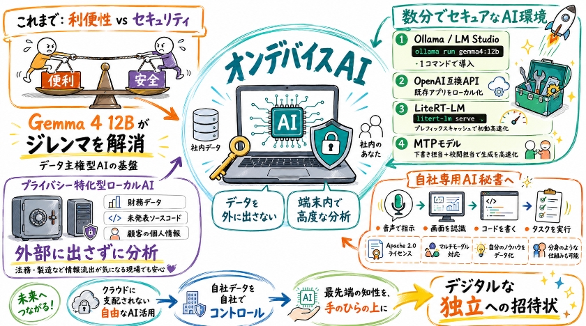 実装と活用：プライバシーを守るオンデバイスAIの未来