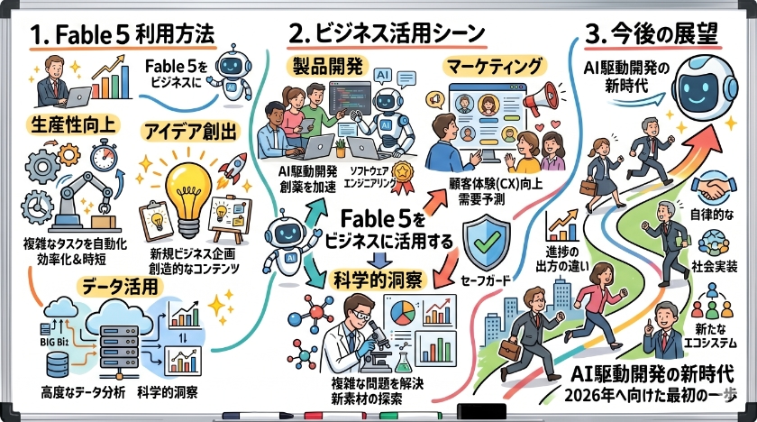 利用方法と今後の展望：Fable 5をどうビジネスに活用すべきか