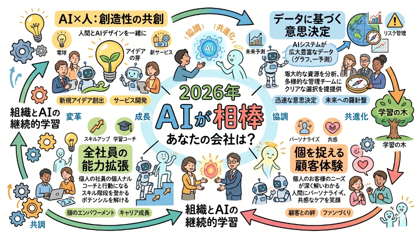 2026年、あなたの会社はAIを相棒にできるか