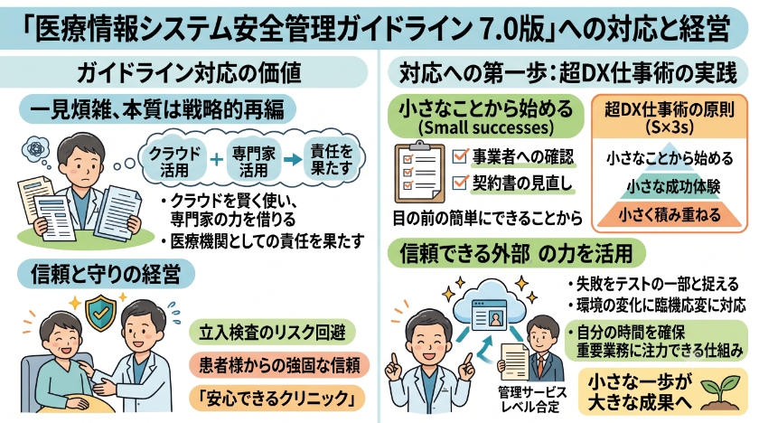 「医療情報システム安全管理ガイドライン 7.0版」への対応と経営