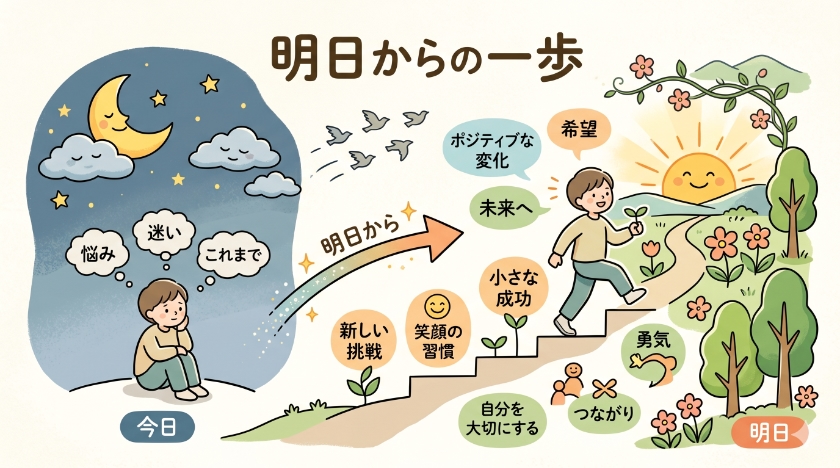 明日からの一歩