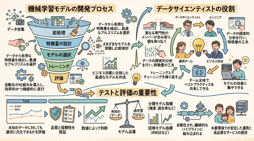 機械学習モデルの開発プロセス