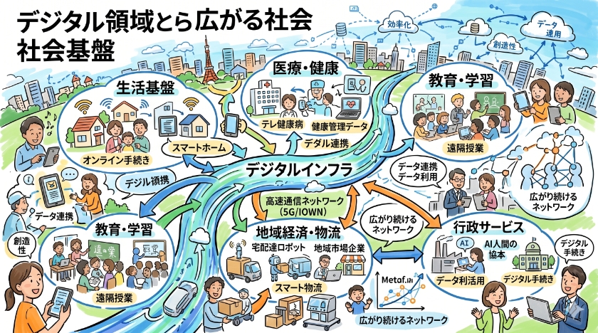 広がりゆく社会基盤としてのデジタル領域
