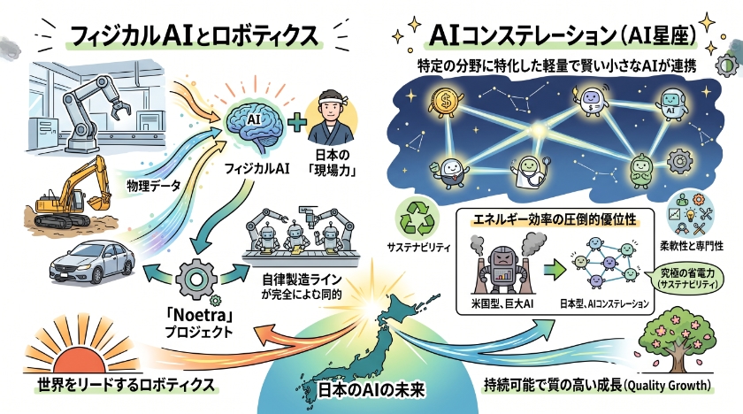 日本の「勝ち筋」:フィジカルAIとAIコンステレーションの未来