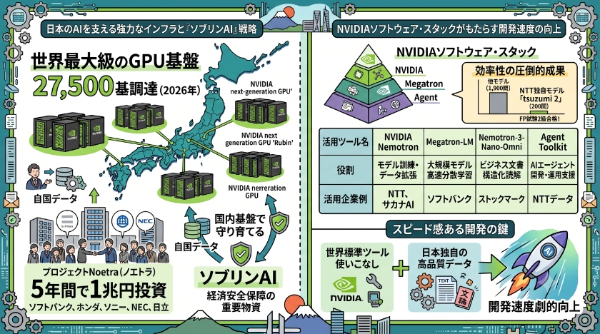 日本のAIを支える強力なインフラとNVIDIAとの連携