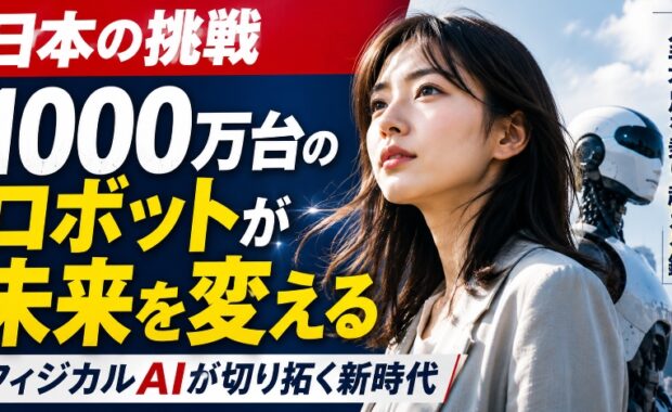【2026年最新】日本のAIロボティクス戦略が変える未来：2040年、1000万台のロボットが共生する社会へ