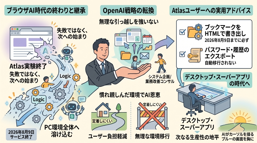 ブラウザはAIと協働するOSへ