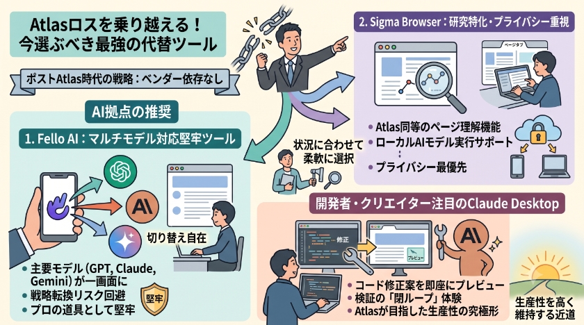 Atlasロスを乗り越える！今選ぶべき最強の代替ツール