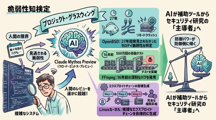 セキュリティ革命:Project Glasswingと脆弱性検知の最前線
