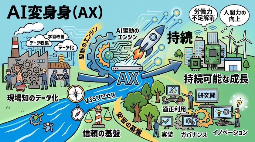 日本の勝ち筋：AI Transformation（AX）と信頼の再構築