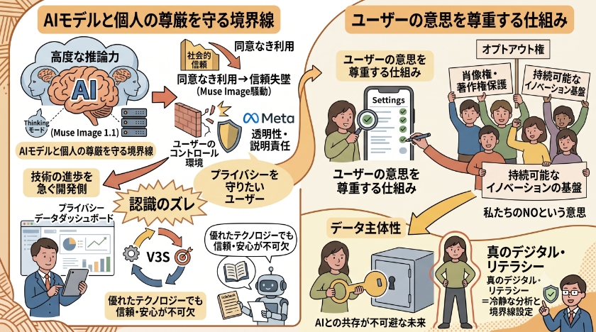 AIモデルと個人の尊厳を守る境界線