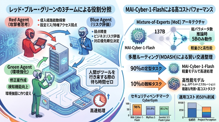 3つのAIエージェントがチームで守る「自律型防御」の舞台裏