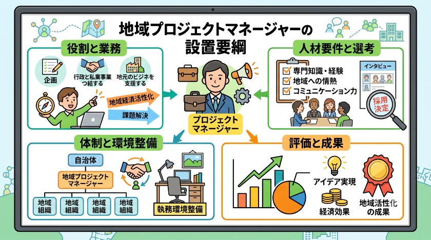 地域プロジェクトマネージャーの事例と経験