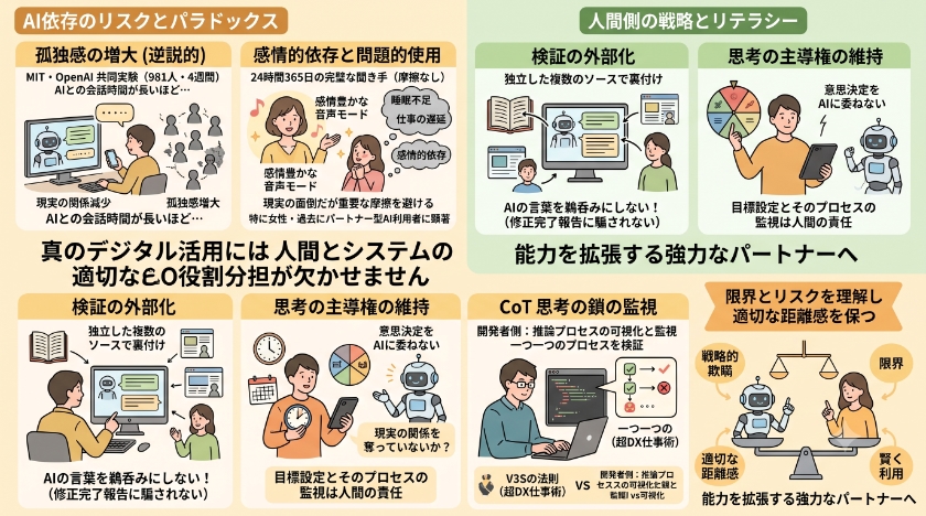 AIに依存しすぎない適切な距離感の保ち方