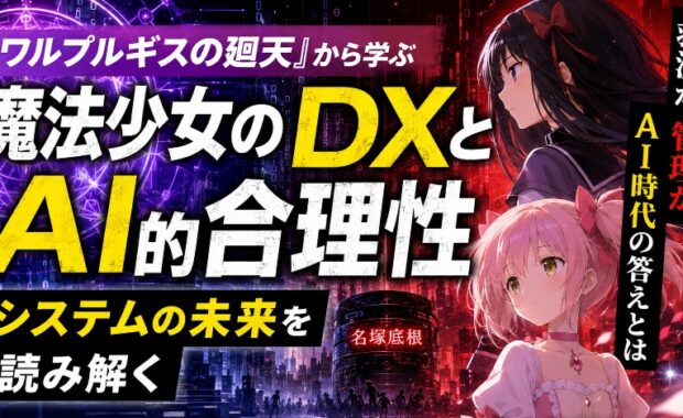 魔法少女の「DX」とAI的合理性：『ワルプルギスの廻天』から学ぶシステムの未来