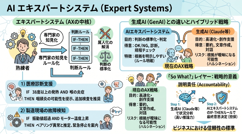 AIエキスパート（エキスパートシステム）の仕組みと現代的価値