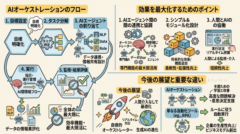 AIオーケストレーションのフローとポイント