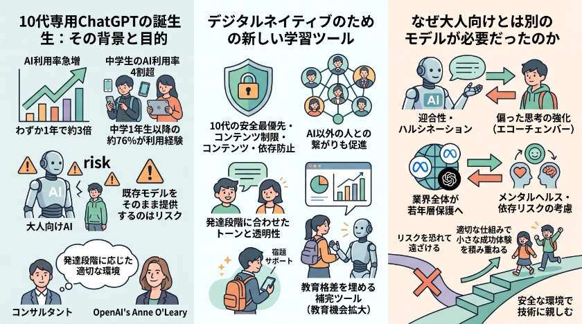 10代専用ChatGPTの誕生：その背景と目的