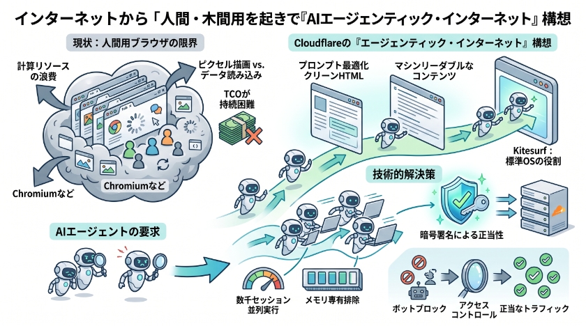 なぜ今、AIエージェント専用のブラウザが必要なのか