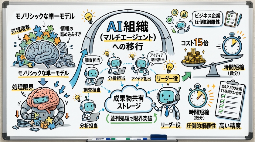 AI組織（マルチエージェント）の誕生とその背景