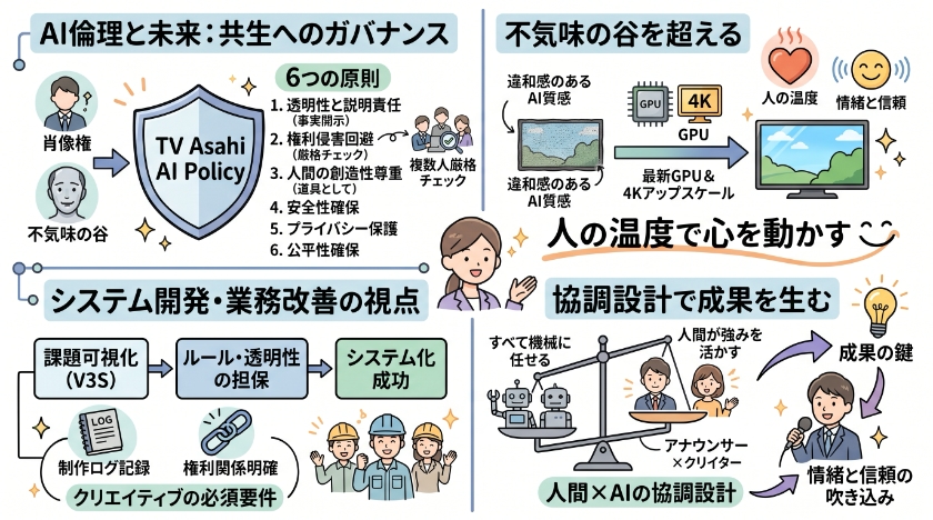 AIと人間が共生するクリエイティブの倫理と未来