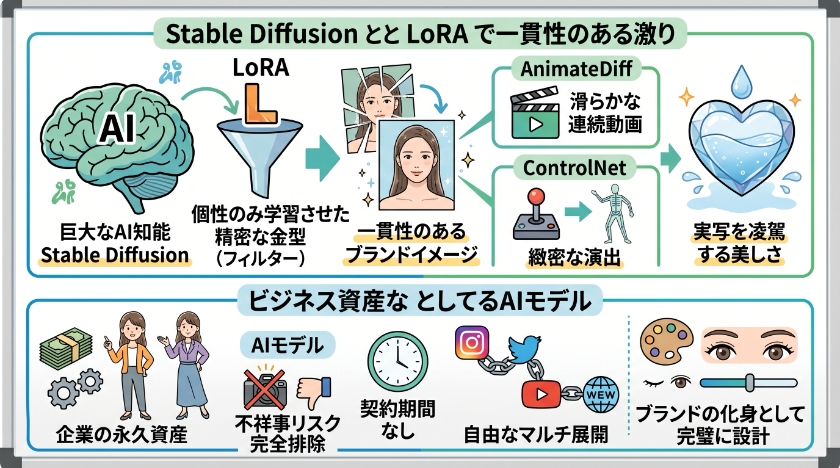 映像制作の常識を覆す生成AIの技術的メカニズム