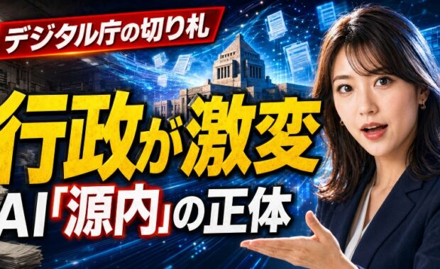 ガバメントAI「源内」が変える行政の未来：デジタル庁の生成AI基盤を徹底解説